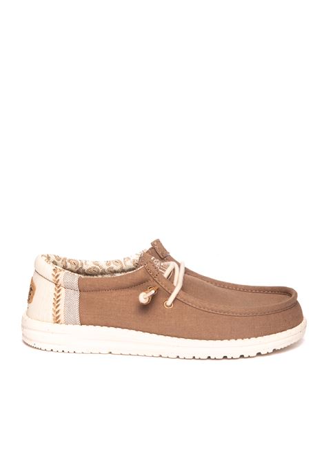 Beige break wally sneaker HEY DUDE | 40015WALLY BREAK-0Y8